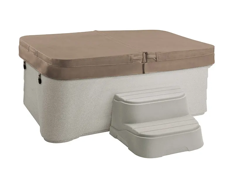 two person hot tub with cover