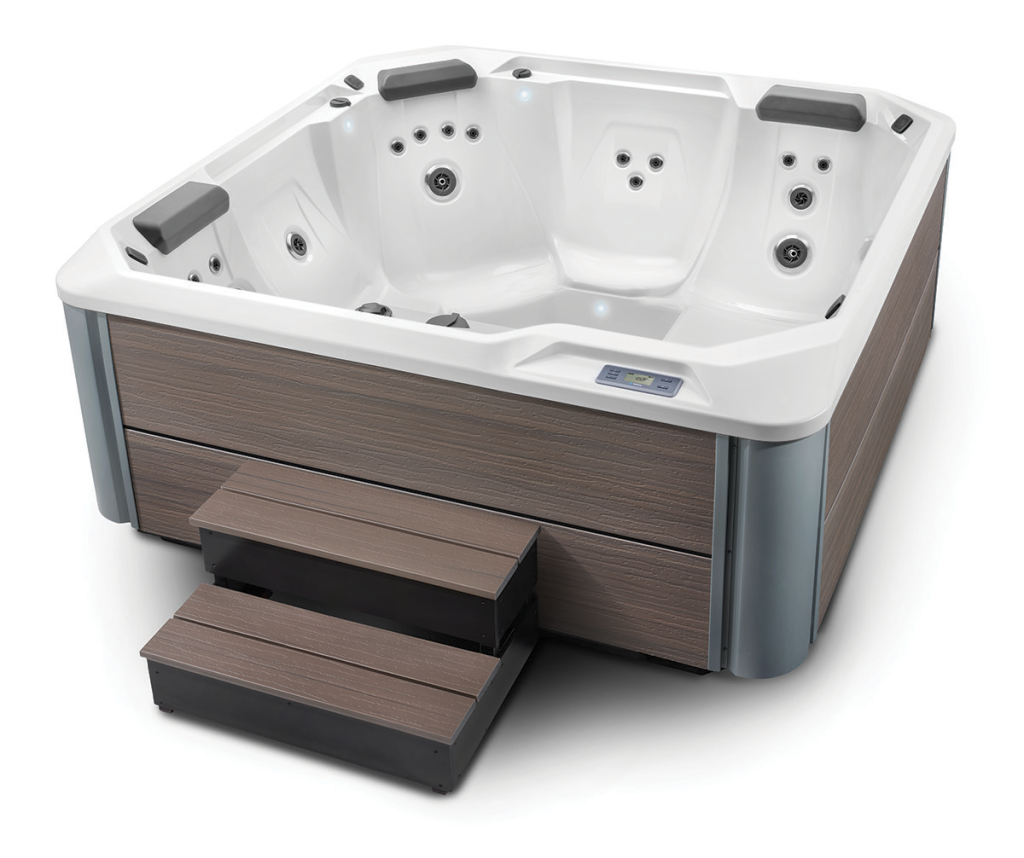 Wooden Brown Texture Hot Tub