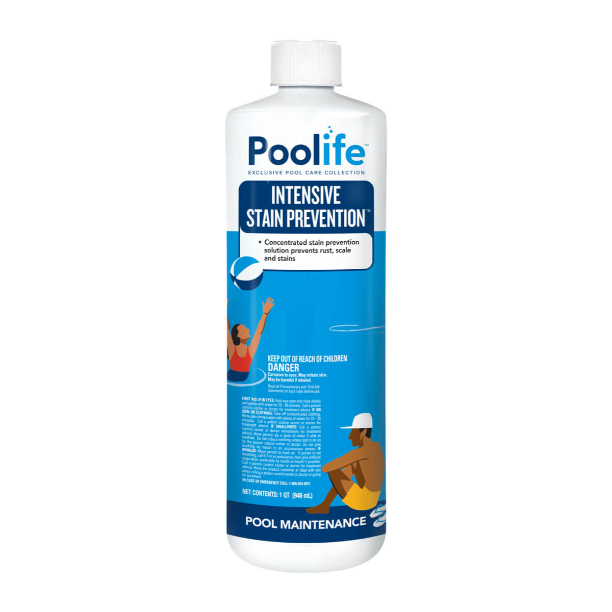 Intensive Stain Prevention™: Stain and Scale Preventer for Pool